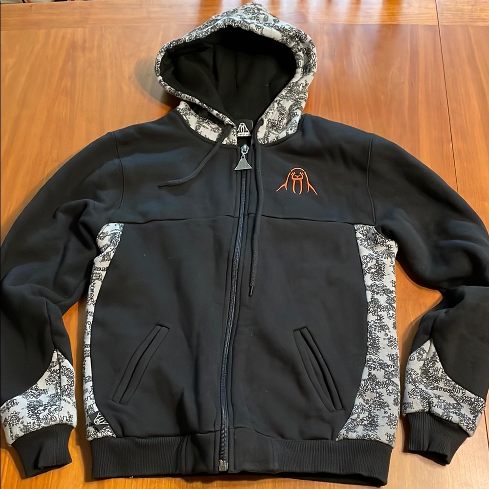 UPPER PLAYGROUND Lined zipper Hoodie RARE